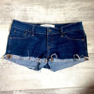 Abercrombie Jean Shorts- Junior/women’s- size 2 or 26